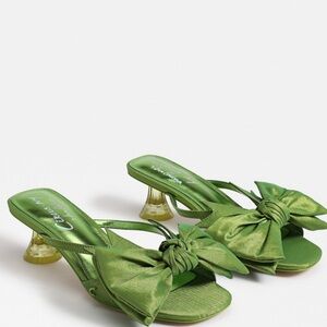 Natalina Kitten Heel Mule